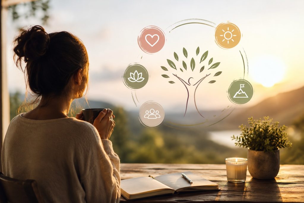 Les 5 piliers du bien-être selon la psychologie positive : et si être heureux s’apprenait ?